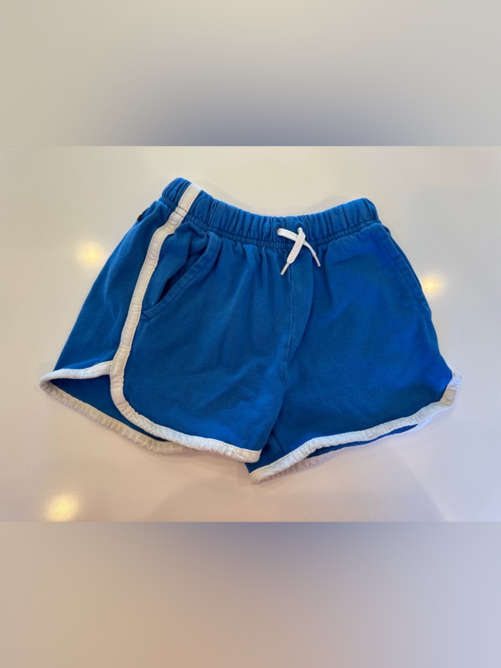 Tea collection blue 2T Sporty Ringer Shorts